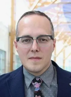 Portrait of Christopher Mushquash
